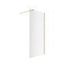 Vidoq walk-in ścianka prysznicowa prosta 80x200 cm, powłoka Clean Control, złoty szczotkowany EXCELLENT KAEX.1506.K.800.GB