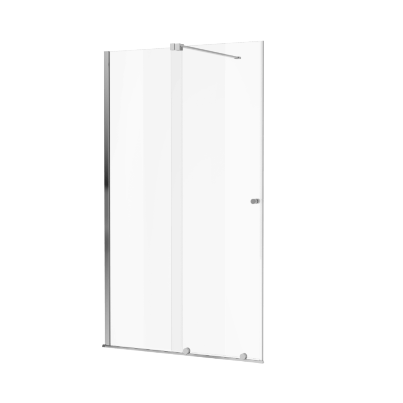 Ortigo walk-in drzwi prysznicowe przesuwne 120x200 cm, powłoka Clean Control, chrom EXCELLENT KAEX.5012.K.1200.CR