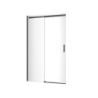Rols drzwi wnękowe przesuwne 120x200 cm powłoka Clean Control, czarny mat EXCELLENT KAEX.2612.K.1200.BL