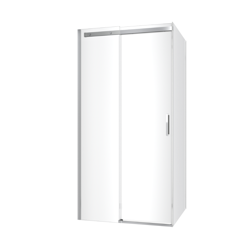 Rols kabina narożna 100x90 cm z drzwiami przesuwnymi 100 cm, powłoka Clean Control, chrom EXCELLENT KAEX.2616.K.1000.0900.CR