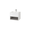 Tuto Szafka P/U 80 Biały/Beton Pod Umywalkę EXCELLENT MLEX.0101.800.WHCO
