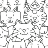 OH MY CAT SATYNA 25X25 GAT.1 (P.62137)