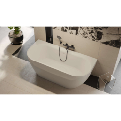 Oceana 2.0 Wanna wolnostojąca przyścienna, 165x75, biały połysk EXCELLENT WAEX.OCE2.165WP.WH