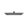 Deszczownica prostokątna 300x200 mm, gun metal EMPORIA 04061BN