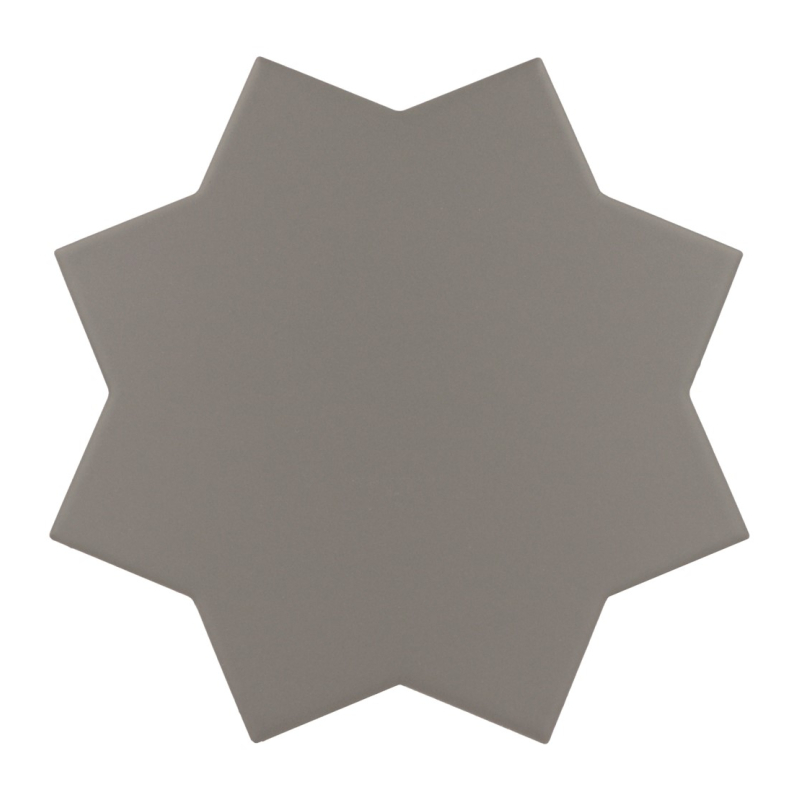 PORTO STAR BLACK MAT 16,8X16,8 (P.62855)