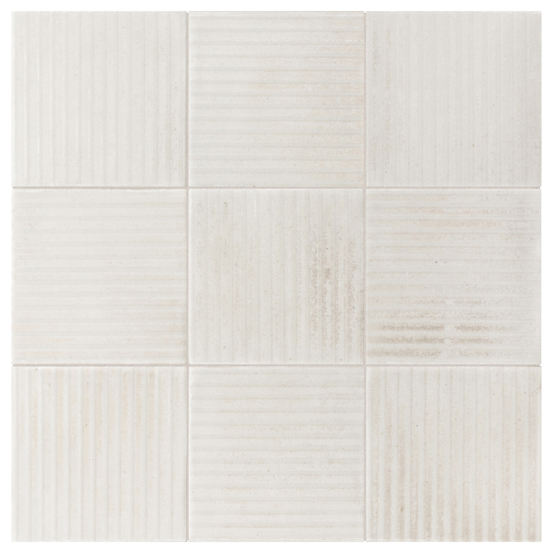 RAKU LINE WHITE MAT 10X10 (P.62897)