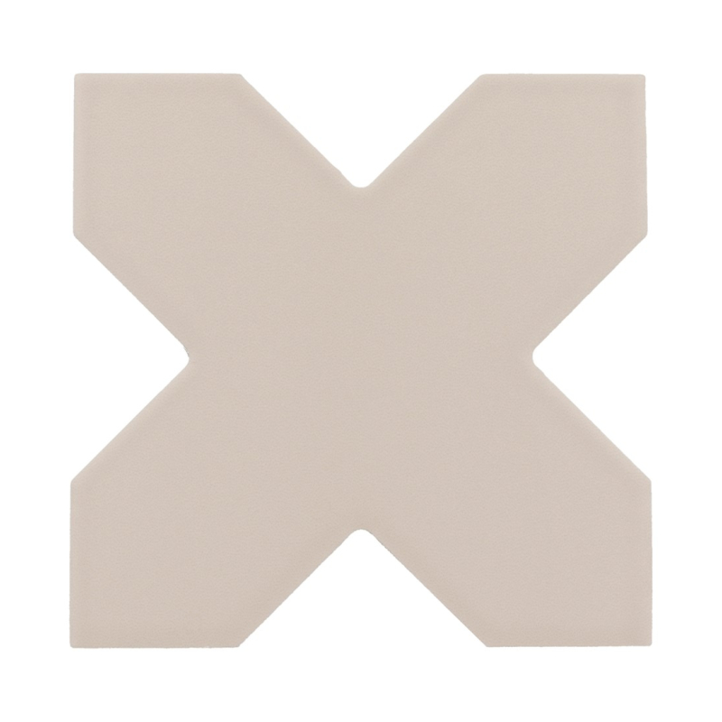 PORTO CROSS TAUPE MAT 12X12 (P.62941)