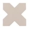PORTO CROSS TAUPE MAT 12X12 (P.62941)