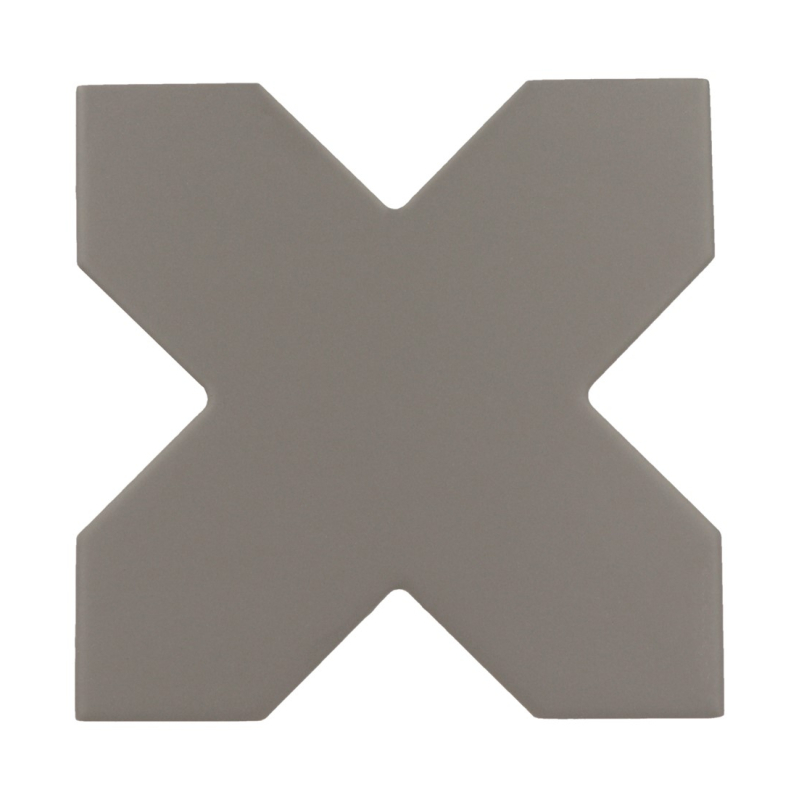 PORTO CROSS BLACK MAT 12X12 (P.62951)
