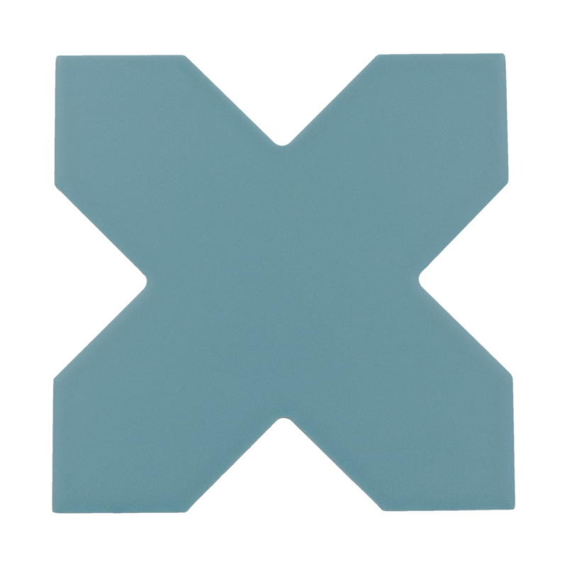 PORTO CROSS AZURE MAT 12X12 (P.62953)