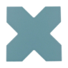 PORTO CROSS AZURE MAT 12X12 (P.62953)