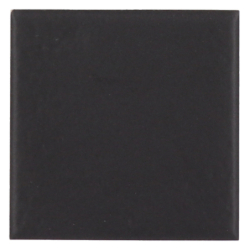 TACO NEGRO MAT 4,6X4,6 (P.62963)