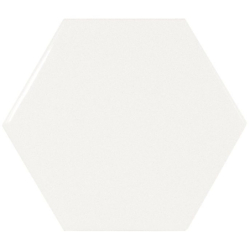 SCALE HEXAGON WHITE POŁYSK...
