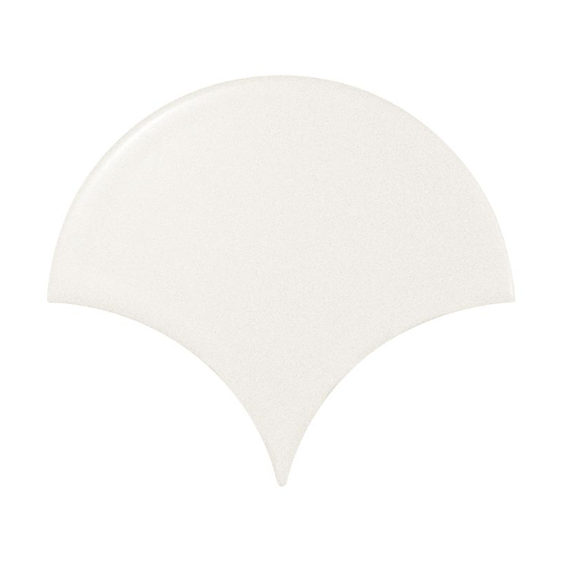 FAN WHITE MAT 10,6X12 (P.63025)