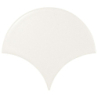 FAN WHITE MAT 10,6X12 (P.63025)