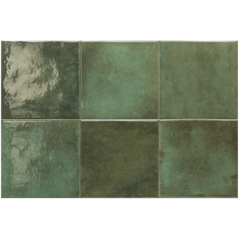 SPA&POOLS MOSS GREEN POŁYSK 15X15 (P.63045)