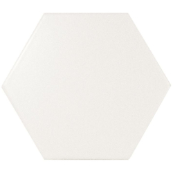 SCALE HEXAGON WHITE MAT...