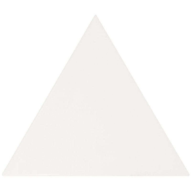 TRIANGOLO WHITE MAT 10,8X12,4 (P.63055)