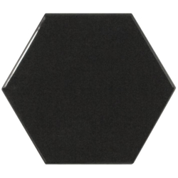 SCALE HEXAGON BLACK POŁYSK...