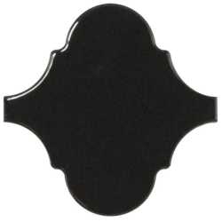 ALHAMBRA BLACK POŁYSK 12X12...