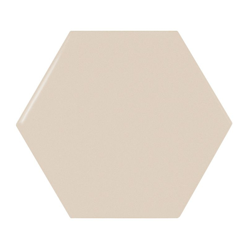 SCALE HEXAGON GREIGE POŁYSK 12,4X10,7 (P.63111)