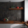 MAGMA BLACK COAL MAT 13,2X13,2 (P.63211)