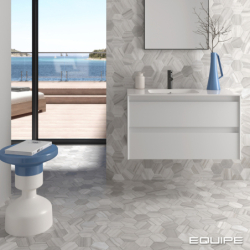 LITHOS GREY HEXAGON MAT 11,6X10,1 (P.63243)