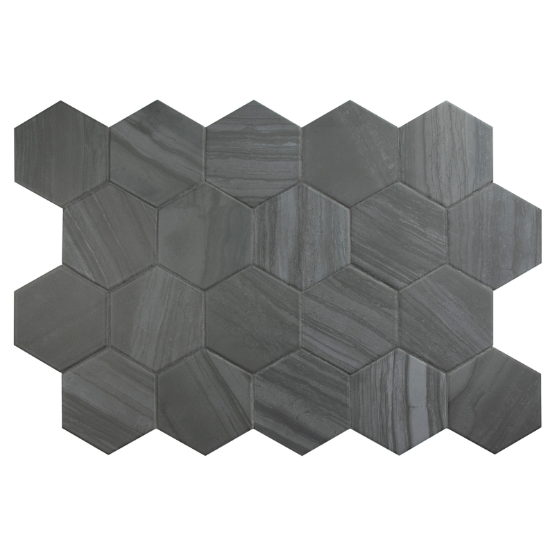 LITHOS DARK HEXAGON MAT 11,6X10,1 (P.63245)