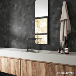 LITHOS DARK HEXAGON MAT 11,6X10,1 (P.63245)
