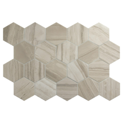 LITHOS BEIGE HEXAGON MAT...