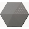 UMBRELLA DARK GREY HEXAGON POŁYSK 12,4X10,7 (P.63279)