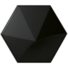 OBERLAND BLACK HEXAGON POŁYSK 12,4X10,7 (P.63281)