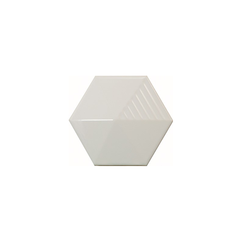 UMBRELLA LIGHT GREY HEXAGON POŁYSK 12,4X10,7 (P.63289)