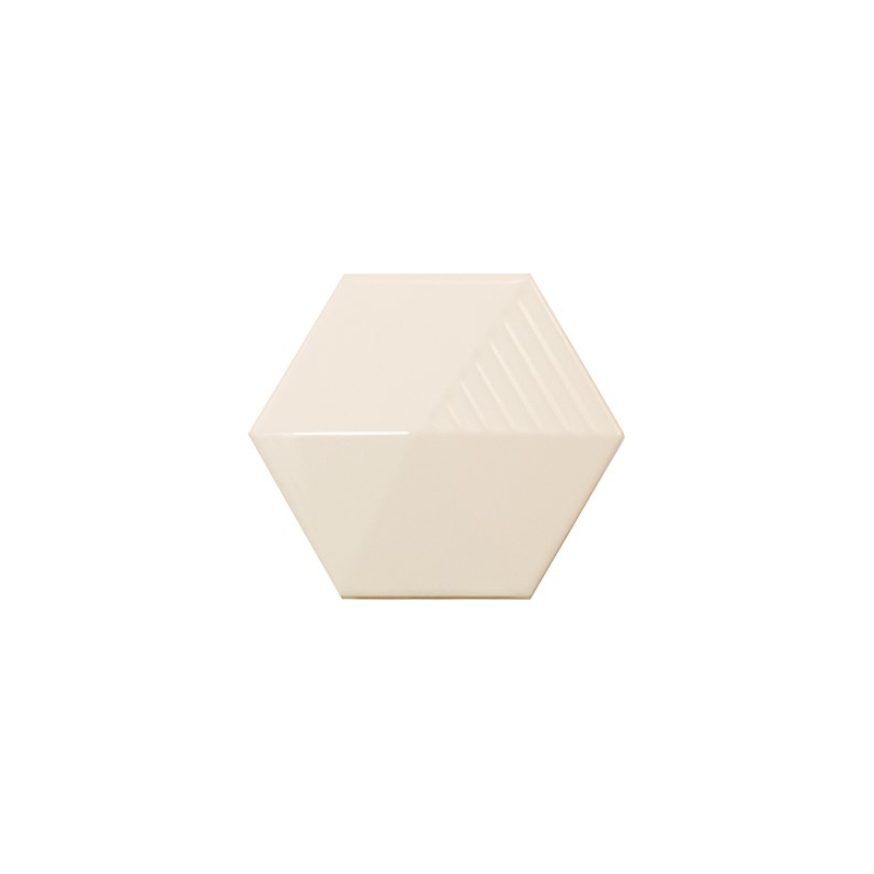 UMBRELLA CREAM HEXAGON POŁYSK 12,4X10,7 (P.63293)