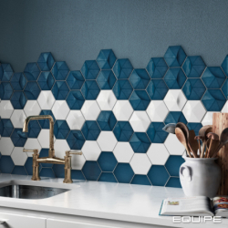 OBERLAND ELECTRIC BLUE HEXAGON POŁYSK 12,4X10,7 (P.63295)