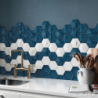 OBERLAND ELECTRIC BLUE HEXAGON POŁYSK 12,4X10,7 (P.63295)