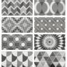 METRO PATCHWORK B&W POŁYSK 7,5X15 (P.63355)
