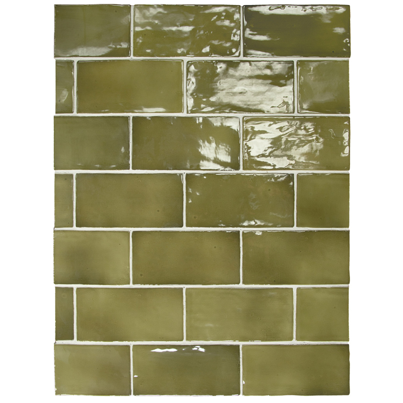 MANACOR BASIL GREEN POŁYSK 7,5X15 (P.63391)