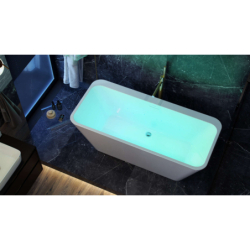 System podwodnego oświetlenia Light z wanną wolnostojącą Lila 2.0, 160 cm EXCELLENT WAEX.LIL2.LIGHT160WHW