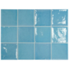 VILLAGE AZURE BLUE POŁYSK 13,2X13,2 (P.63941)