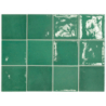 VILLAGE ESMERALD GREEN POŁYSK 13,2X13,2 (P.63989)