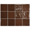 VILLAGE WALNUT BROWN POŁYSK 13,2X13,2 (P.63995)