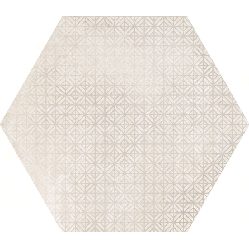 URBAN HEXAGON MELANGE NATURAL MAT 29,2X25,4 (P.64047)