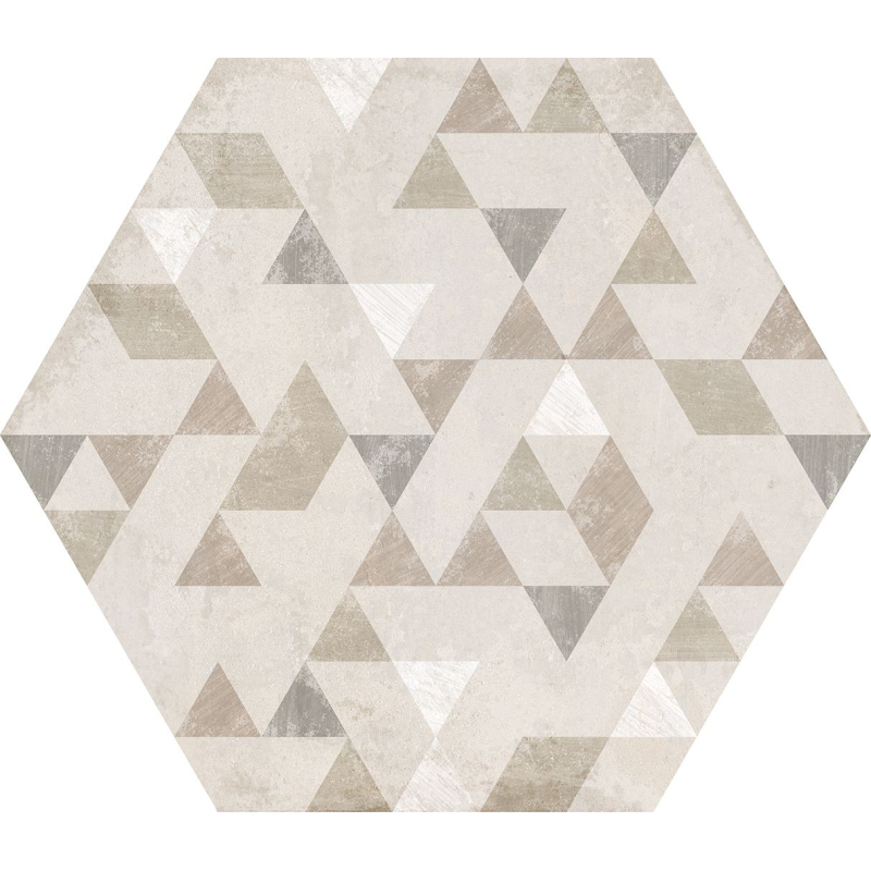 URBAN HEXAGON FOREST NATURAL MAT 29,2X25,4 (P.64053)