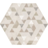 URBAN HEXAGON FOREST NATURAL MAT 29,2X25,4 (P.64053)