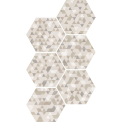 URBAN HEXAGON FOREST NATURAL MAT 29,2X25,4 (P.64053)