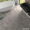 URBAN HEXAGON SILVER MAT 29,2X25,4 (P.64055)