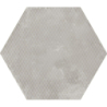 URBAN HEXAGON MELANGE SILVER MAT 29,2X25,4 (P.64059)
