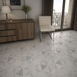 CARRARA HEXAGON PEAK MAT 17,5X20 (P.64221)