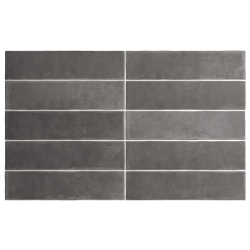 ARGILE DARK MAT 6X24,6...